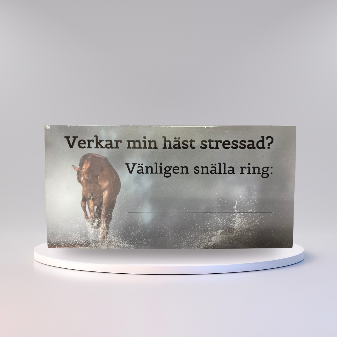 Bilmagnet med ICE-info